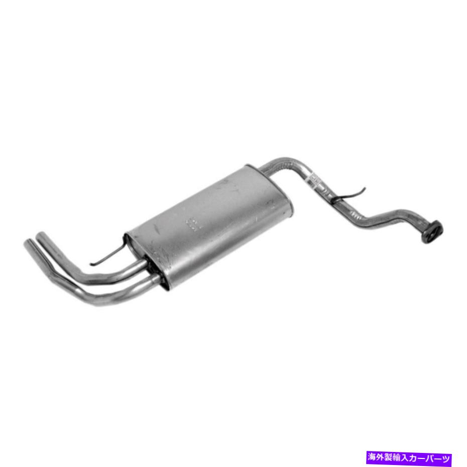 マフラー ホンダCRX 88-91エキゾーストマフラーとパイプアセンブリ静かなフローステンレス鋼 For Honda CRX 88-91 Exhaust Muffler and Pipe Assembly Quiet-Flow Stainless Steel