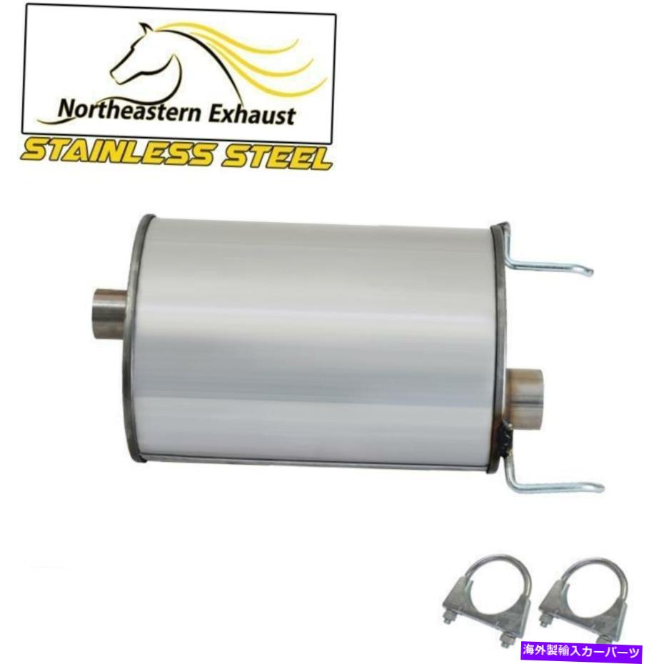 マフラー ステンレス鋼の排気マフラーフィット：1997-2002ポンティアックグランプリ3.8L Stainless Ste..