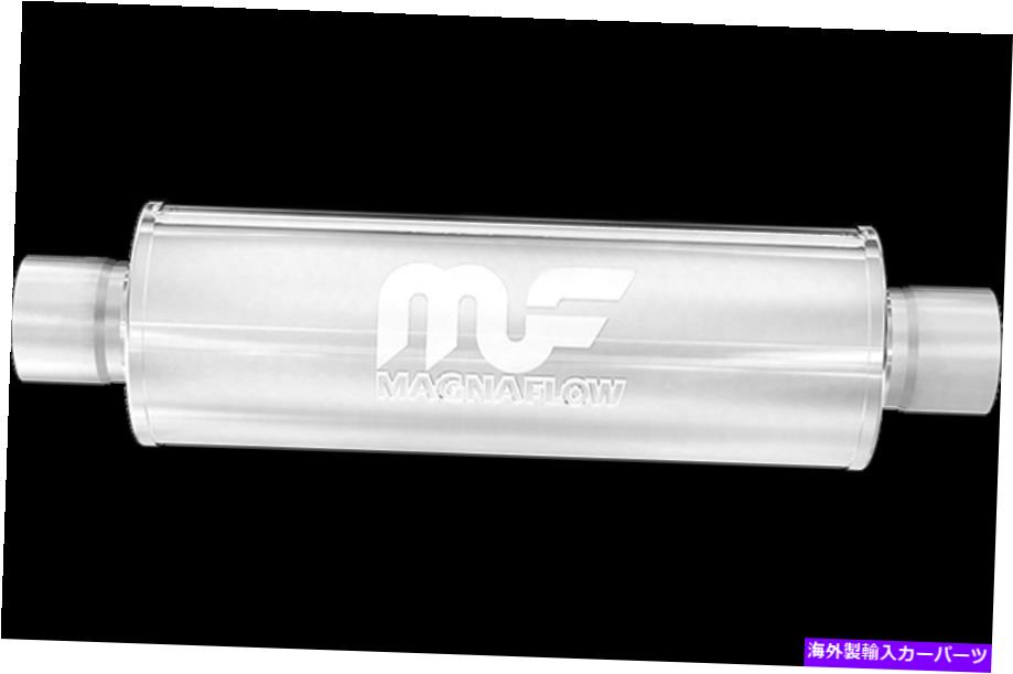 マフラー マグナフロー10425マフラーマグステンレス鋼18x4x4 2.25x2.25 c/c Magnaflow 10425 Muffler M..