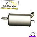 マフラー ステンレス鋼排気マフラーテールパイプフィット:1997-2001カムリ2002-2003ソララ Stainless Steel Exhaust Muffler Tail Pipe fits: 1997-2001 Camry 2002-2003 Solara