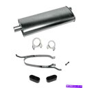 マフラー 1996-2000ドッジグランドキャラバンボイジャーマフラーとブラケットクランプサポート 1996-2000 For Dodge Grand Caravan Voyager Muffler With Bracket Clamps Supports