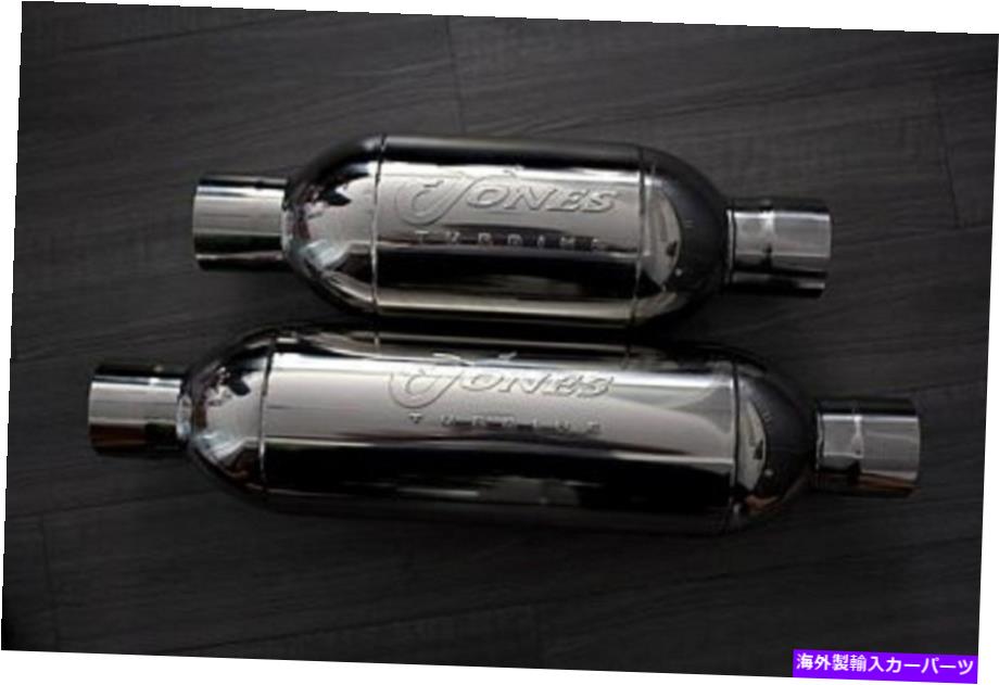 マフラー Jones at3535xlタービンマフラーパフォーマンスディーゼル3.5 "フルイノシシJT3535xl JONES A..
