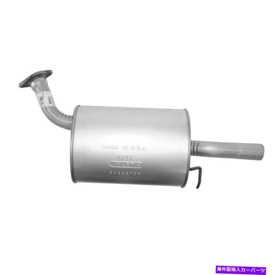 マフラー 7338-AFエキゾーストマフラーは2006-2009ヒュンダイアゼラに適合します 7338-AF Exhaust Muffler Fits 2006-2009 Hyundai Azera