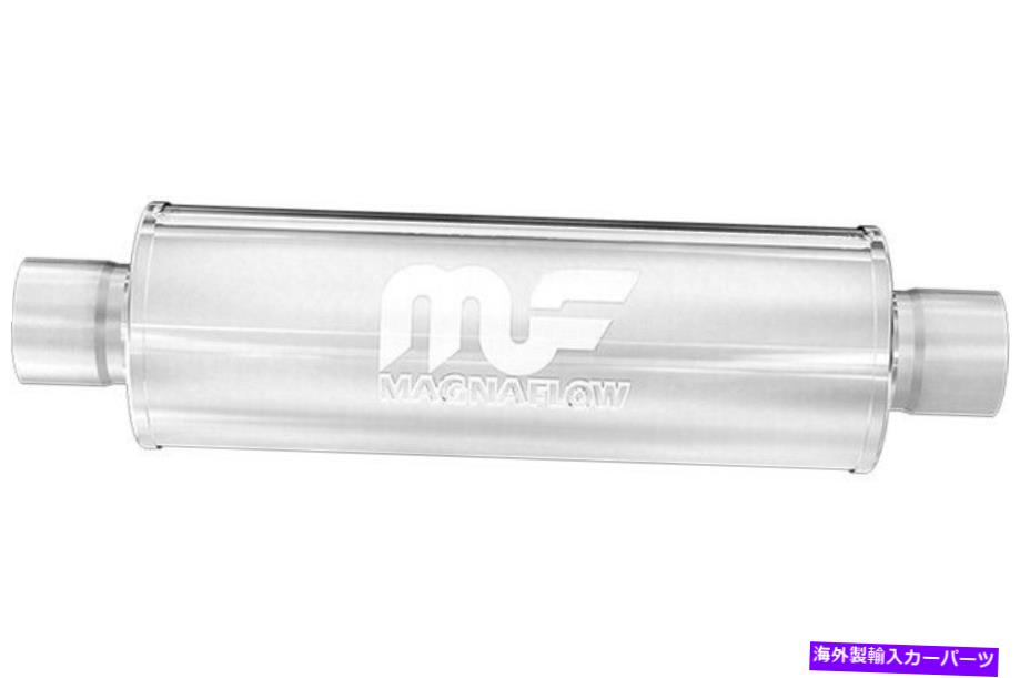マフラー Magnaflow Muffler Center 6 "Round Straightrough20"全体で2.5 "12616 Magnaflow Muffler Ce..