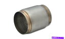 マフラー 活気のあるパフォーマンス17965ステンレス鋼レースマフラー3.5 x 5 " - ユニバーサル Vibrant Performance 17965 Stainless Steel Race Muffler 3.5 x 5" - Universal