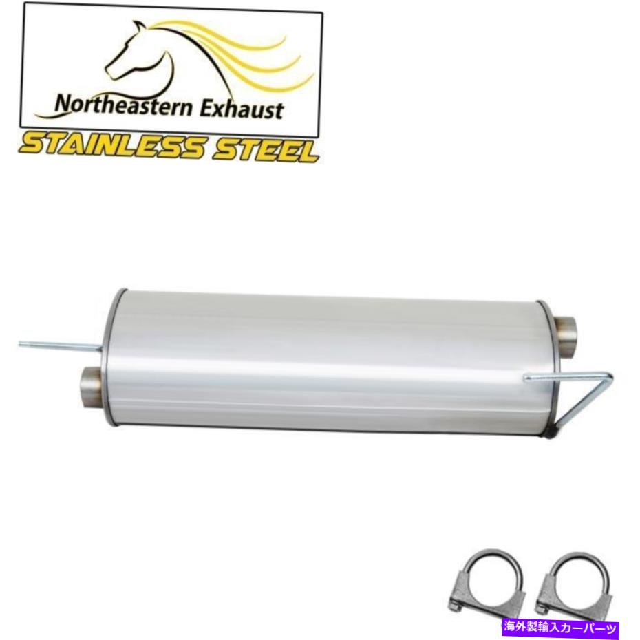 マフラー ステンレス鋼ダイレクトフィットマフラーフィット07-08リンカーンマークLT 0 -08フォードF -150 Stainless Steel Direct Fit Muffler fits 07 - 08 Lincoln Mark LT 0 -08 Ford F-150