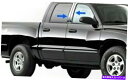 ドアピラー Dodge Dakota Crew Cab / Quad Cab 2000-2004用のステンレス鋼の柱ポスト4PC Stainless Steel...