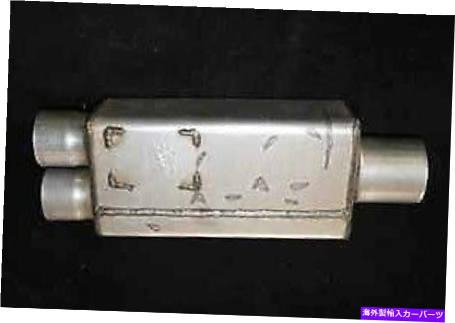 マフラー Spintechスピンテックマフラー9000スーパープロシリーズ2.5 "デュアルイン / 3"シングルアウ..