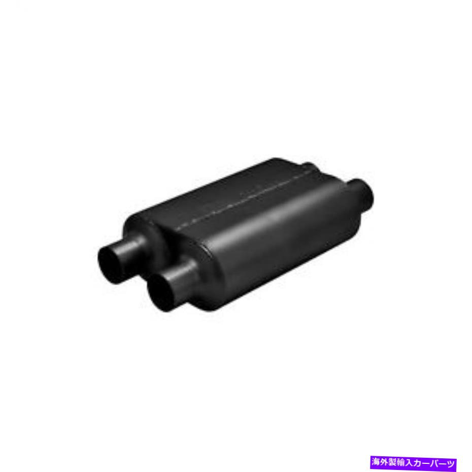 マフラー フローマスターパフォーマンスエキゾーストマフラー8525454スーパー40デルタフロー Flowmaster Performance Exhaust Muffler 8525454 Super 40 Delta Flow