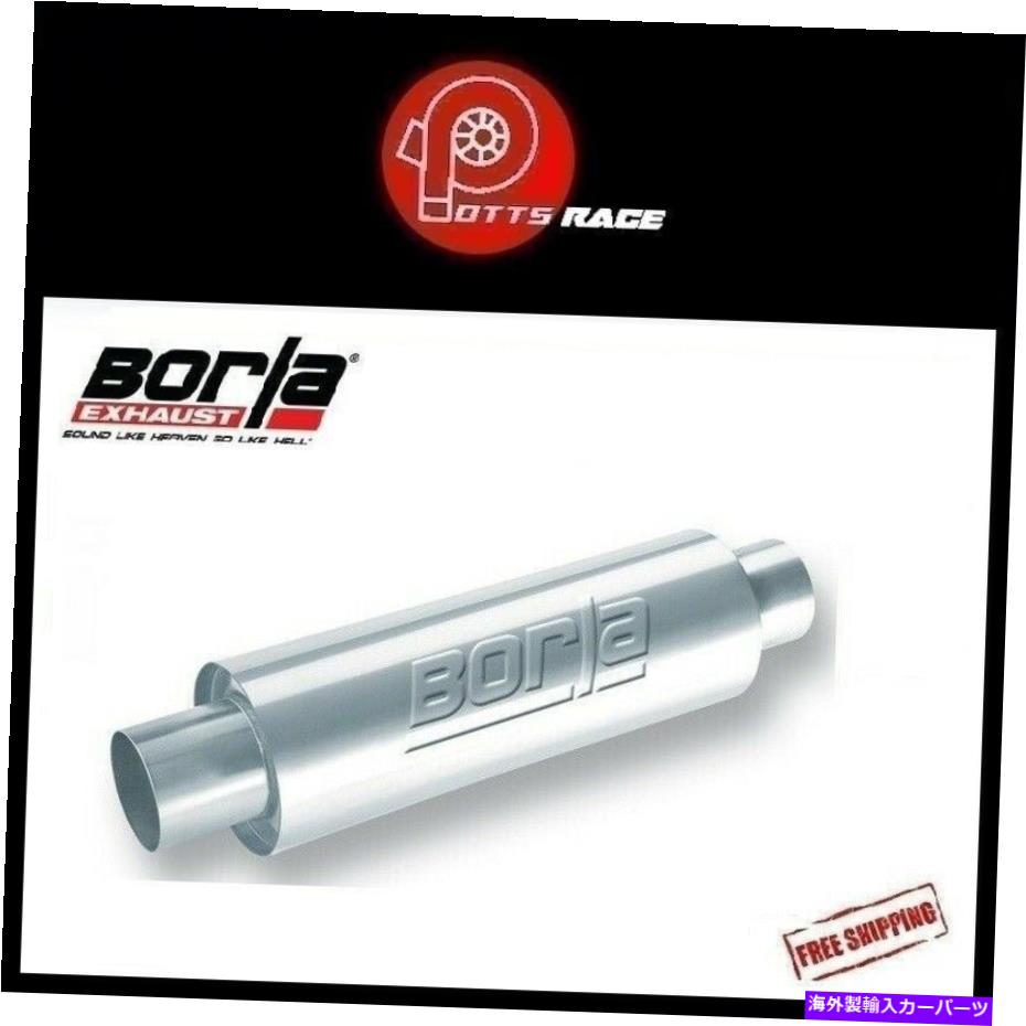 マフラー BORLA40085 -XR -1 SPORTSMAN 3 "センターセンター15" x5 "ラウンド - レーシングマフラー Bo..