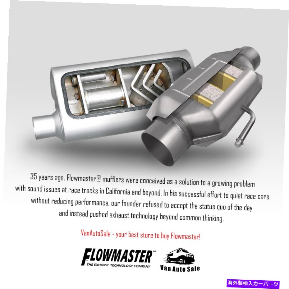 マフラー 日産NXの排気マフラーフローマスター1991-93 Exhaust Muffler FlowMaster for Nissan NX 1991-93【並行輸入品】