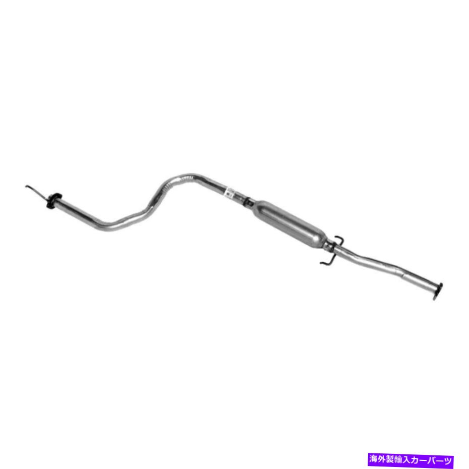 マフラー Acura Integra 94-01ステンレス鋼ラウンドアルミ酸塩共振器アセンブリ用 For Acura Integra 9..