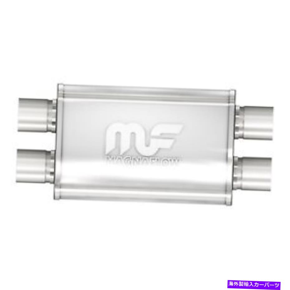 マフラー Magnaflowパフォーマンス排気11378ステンレス鋼マフラーDAC Magnaflow Performance Exhaust 11378 Stainless Steel Muffler DAC
