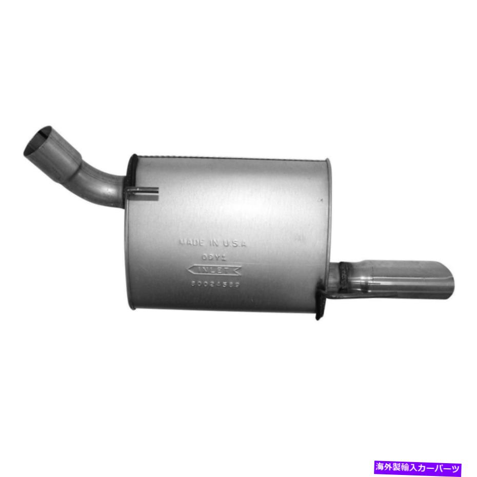 マフラー 2458-AF排気マフラーフィット2008-2009フォードマスタングブリット4.6L V8ガスSOHC 2458-AF Exhaust Muffler Fits 2008-2009 Ford Mustang Bullitt 4.6L V8 GAS SOHC