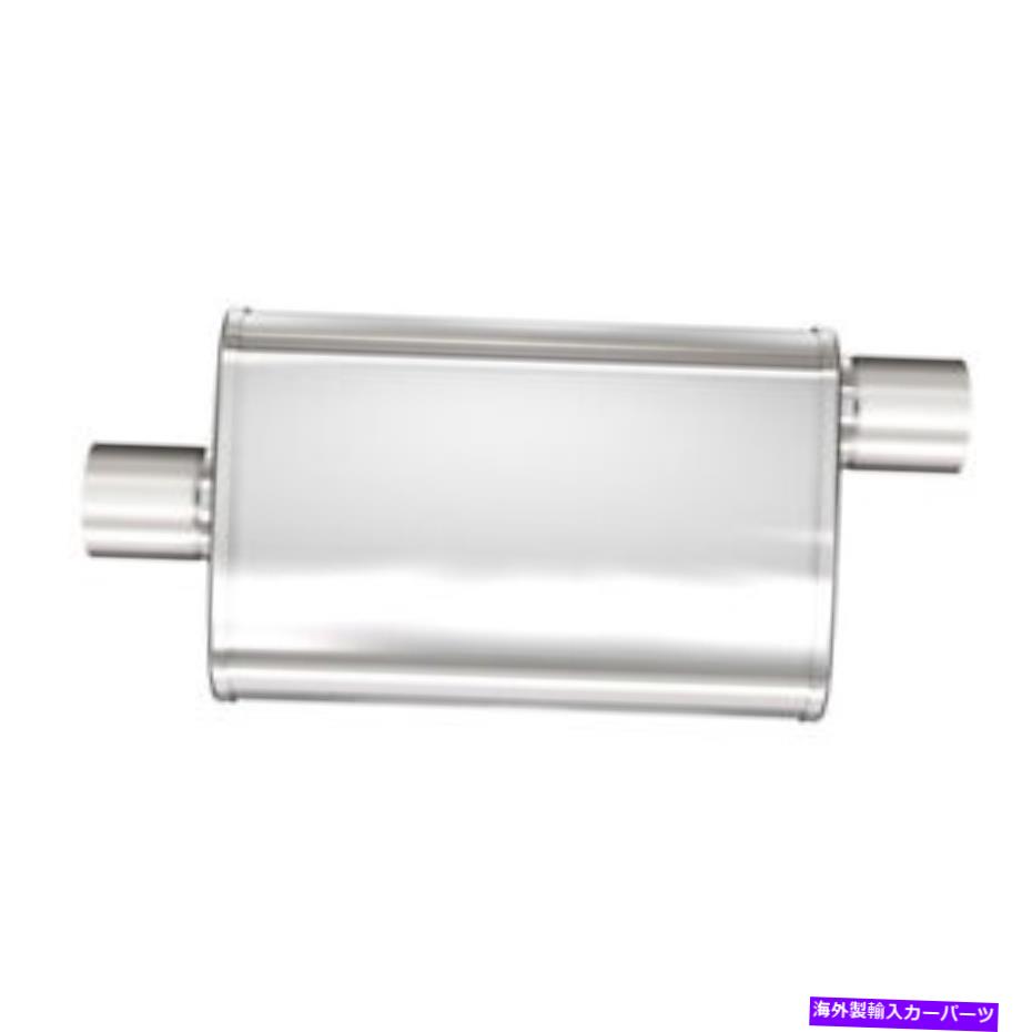 マフラー Magnaflow Muffler TRB SS 4x9 14 2.5/2.5 MagnaFlow Muffler Trb SS 4X9 14 2.5/2.5