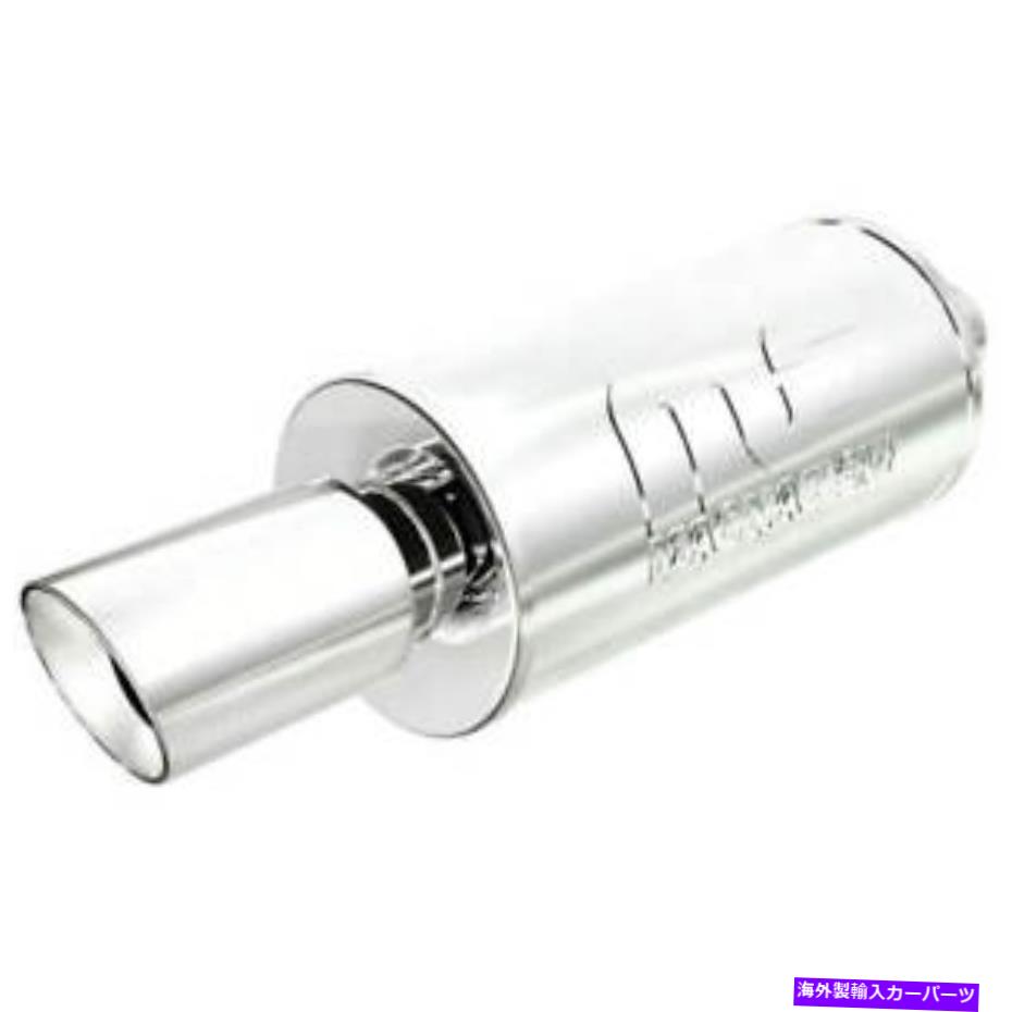 マフラー Magnaflow 14826-パフォーマンスミラー仕上げステンレススチールストリートシリーズマフル Ma..