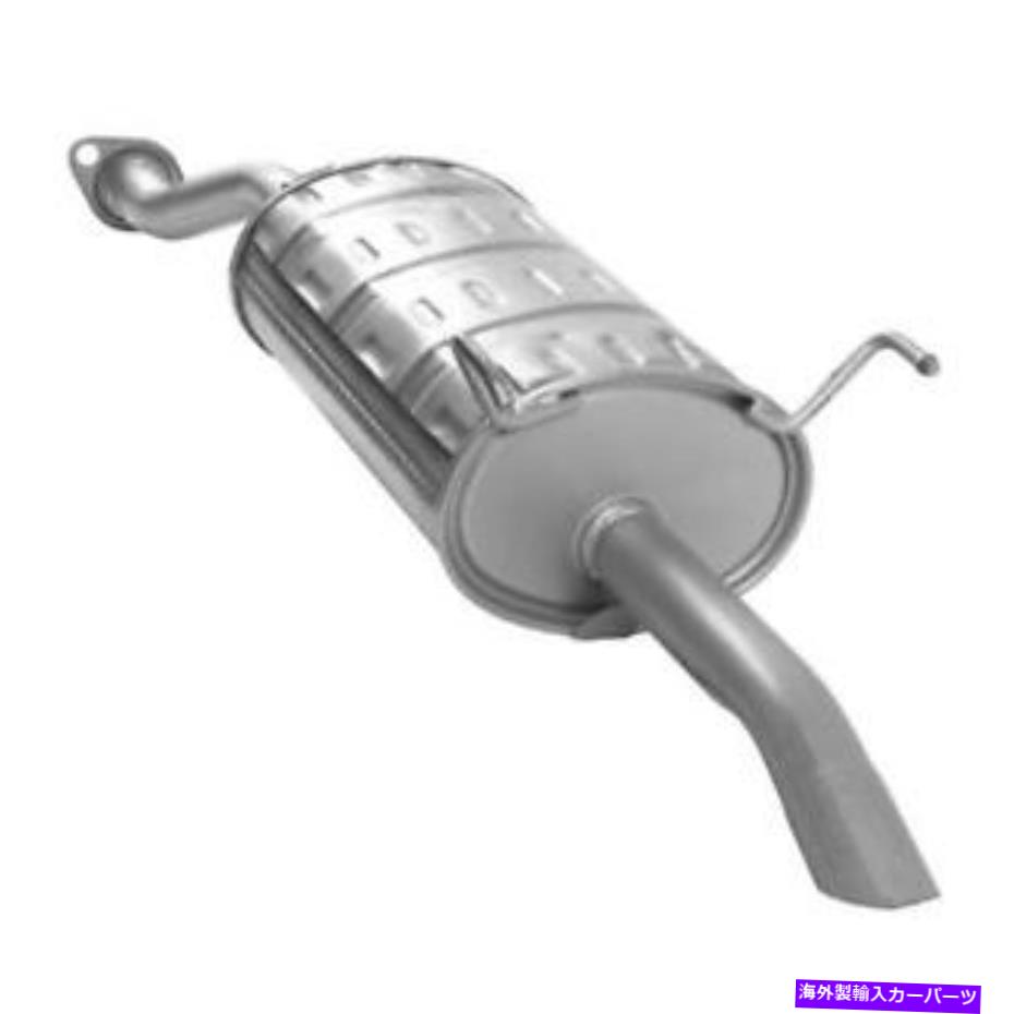 マフラー 2002年から2004年の排気マフラーホンダシビックDX 1.7L L4ガスSOHC Exhaust Muffler for 2002-2004 Honda Civic DX 1.7L L4 GAS SOHC