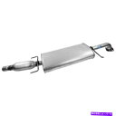 マフラー Walker 56233静かなフローマフラーアセンブリ構造ステンレス鋼構造 Walker 56233 Quiet-Flow Muffler Assembly Structural Stainless Steel Construction