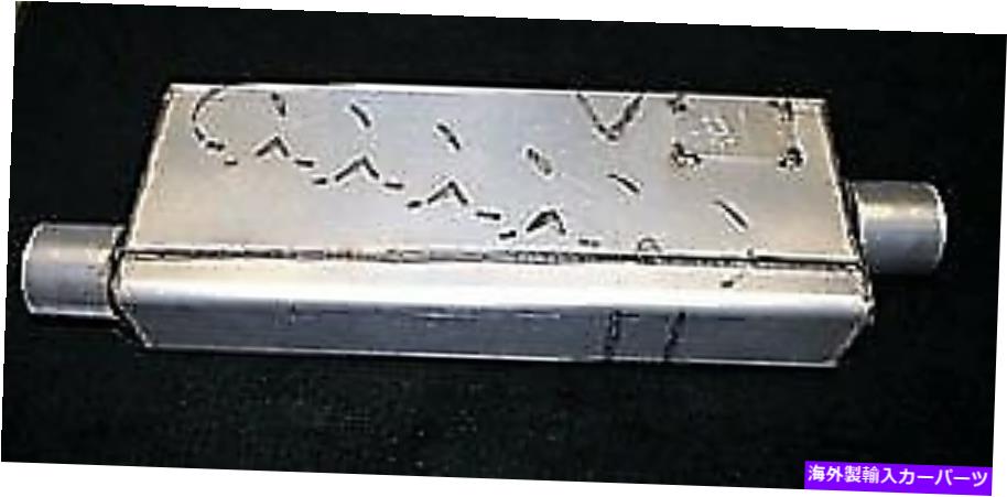 マフラー Spintech Muffler 8000 Sトラックシリーズオフセットイン /センターアウト、3 "パイプ SPINTE..