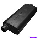 マフラー 排気マフラー-70シリーズ(TM)ビッグブロックIIマフラーフローマスター53071 Exhaust Muffler-70 Series(TM) Big Block II Muffler Flowmaster 53071