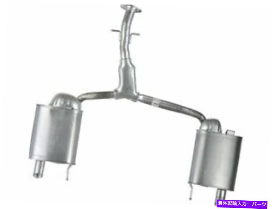 マフラー リアAPIマフラーはレクサスIS350 2009-2013 3.5L V6 2GR-FSEベースセダン66TTFS Rear API Muf..