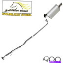 マフラー ステンレススチール共振器マフラーキットは97-98レクサスES300 99-03トヨタソララ Stainless Steel Resonator Muffler Kit fits 97-98 Lexus ES300 99-03 Toyota Solara