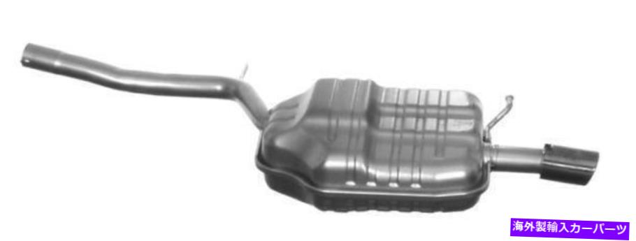 マフラー 2004年から2005年の排気マフラーAudi A4 Quattro Avant Turbo 1.8L L4 Gas Dohc Exhaust Muffler for 2004-2005 Audi A4 Quattro Avant Turbo 1.8L L4 GAS DOHC