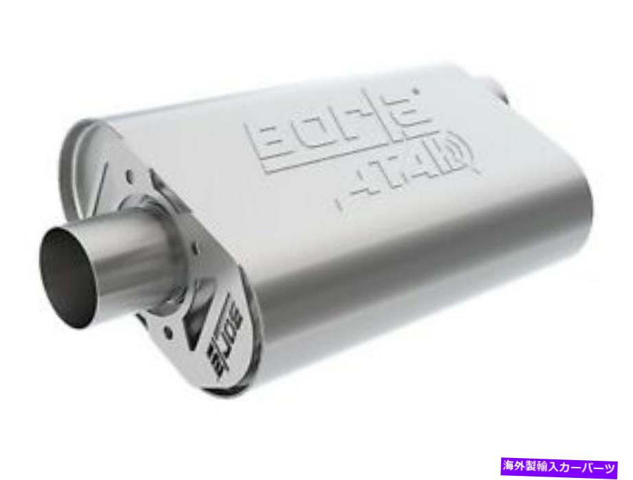 マフラー Borla 400945 Cratemuffler？ 2009年のポンティアックG8のATAK Borla 400945 CrateMuffler? ATAK For 2009 Pontiac G8