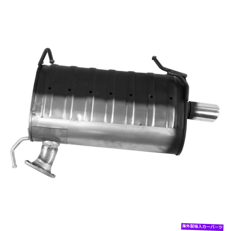 マフラー Mitsubishi Outlander 09-12 Quiet Flow Aluminized Steel Oval Exhar Muffler For Mitsubish..
