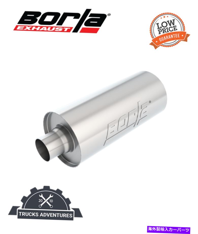 マフラー Borla 400024 XR-1ステンレスマルチコアレーシングマフラー Borla 400024 XR-1 Stainless Multicore Racing Mufflers