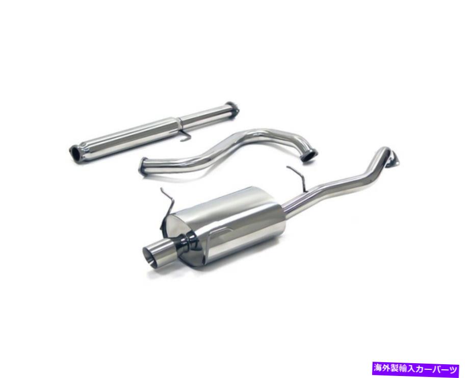 マフラー Yonaka 07-12 Sentraステンレス鋼パフォーマンスキャットバックエキゾーストマフラー2.0L B16..