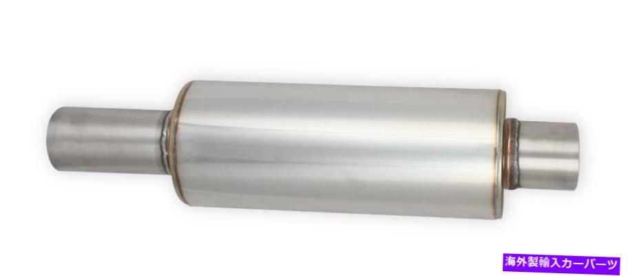 マフラー フッカーブラックハートミッドパイプ付きマフラーBH8316 Hooker BlackHeart Mid Pipe with Mu..