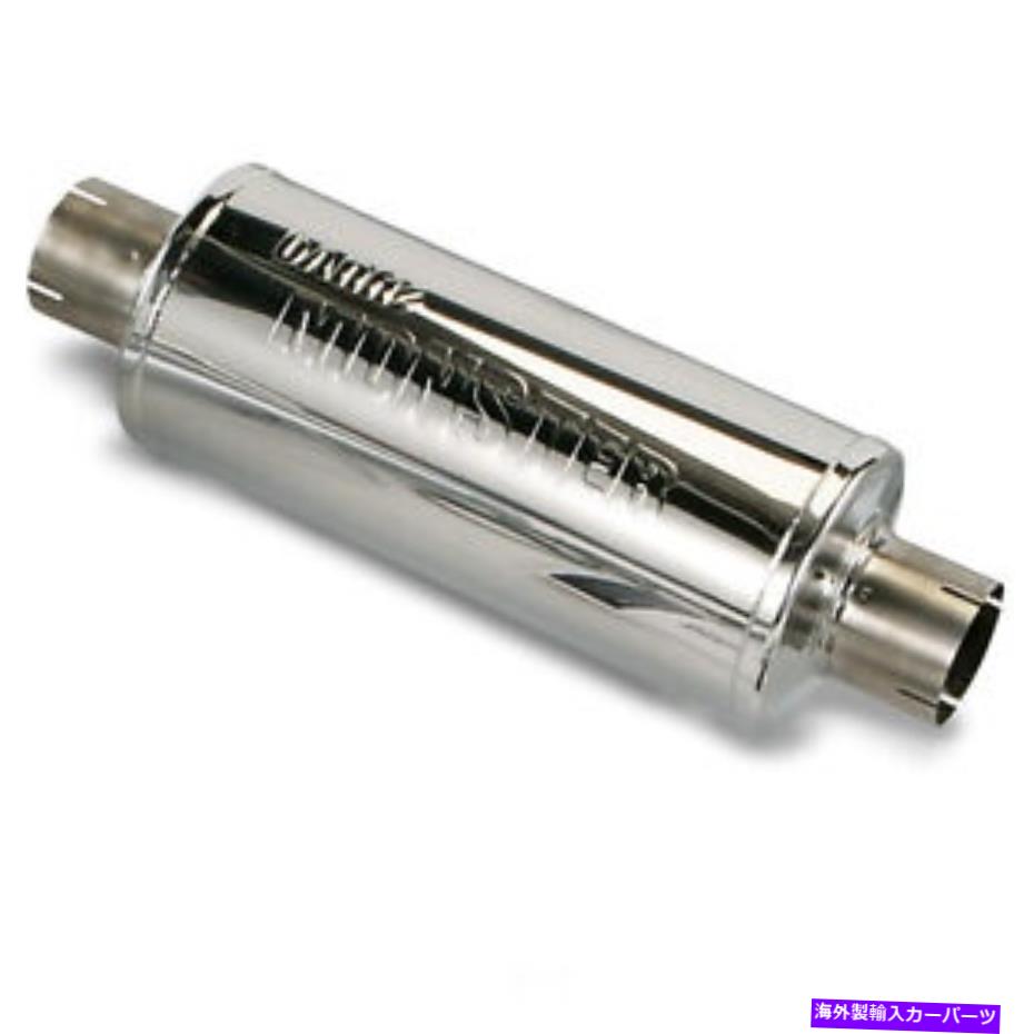 マフラー バンクスパワー53800ステンレススチールモンスターエキゾーストマフラー4 "イントレットとア..