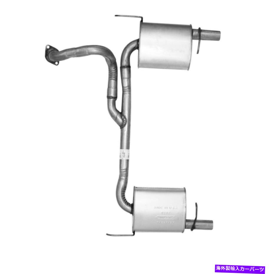 マフラー 7516-AF排気マフラーフィット2003-2006ヒュンダイティブロン2.0L L4ガスDOHC 7516-AF Exhaust Muffler Fits 2003-2006 Hyundai Tiburon 2.0L L4 GAS DOHC