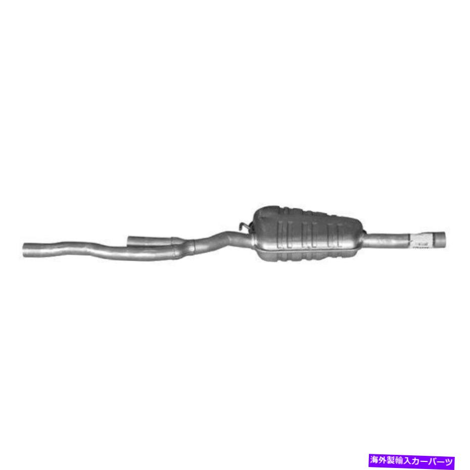 マフラー Audi S4 2000-2002 ANSA AU22305センターエキゾーストマフラーの場合 For Audi S4 2000-2002 Ansa AU22305 Center Exhaust Muffler