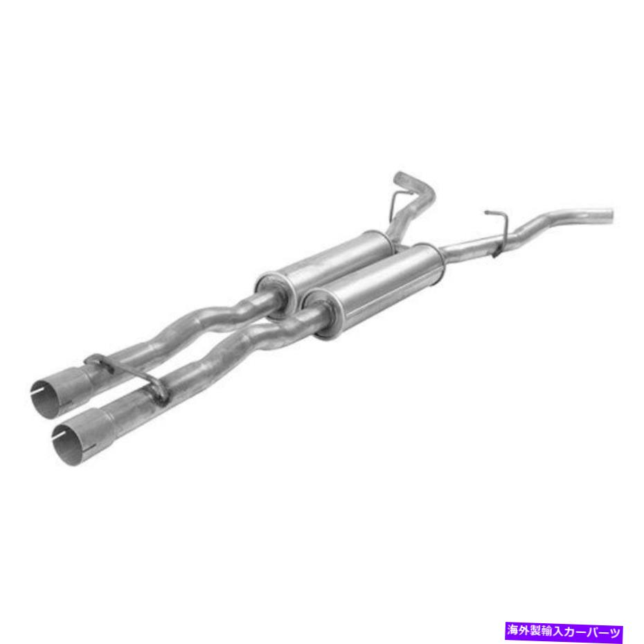 マフラー Jaguar S-Type 2000-2002 ANSA JR5505センターエキゾーストマフラーの場合 For Jaguar S-Type 2000-2002 Ansa JR5505 Center Exhaust Muffler