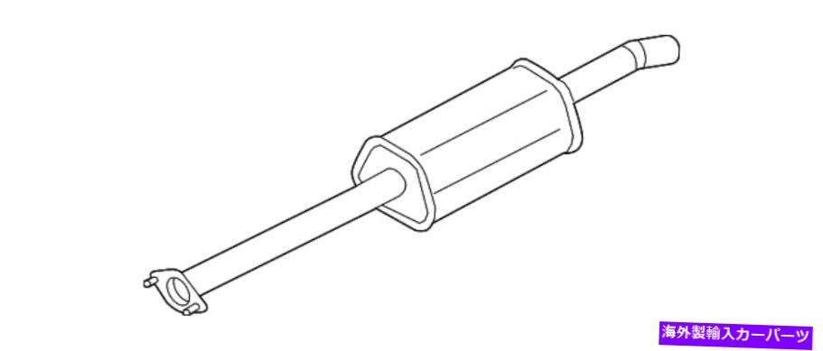 マフラー 本物のフォードフロントマフラーF1FZ-5230-C Genuine Ford Front Muffler F1FZ-5230-C