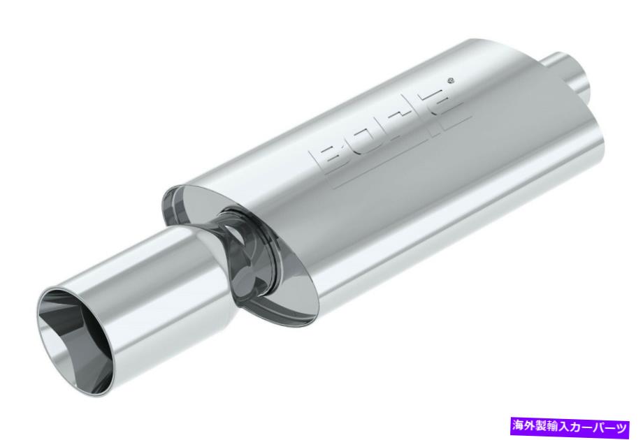 マフラー Borla 40057 Borla Boomers Thumper Muffler -Oval Body -T -304ステンレス鋼 Borla 40057 Borla Boomers Thumper Muffler - Oval Body - T-304 Stainless Steel
