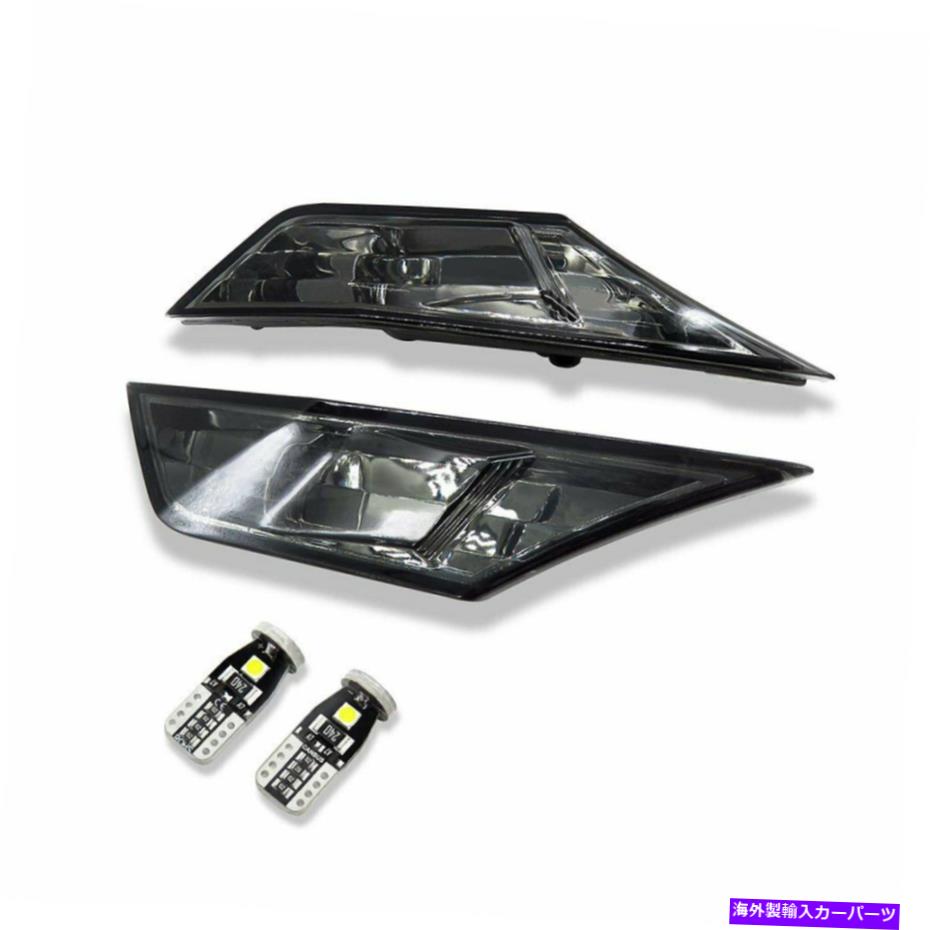 サイドマーカー LED電球 +スモークサイドマーカーランプHonda Civic 2016-2021のターン信号ライト Led Bulbs + Smoked Side Marker Lamp Turn Signal Light for Honda Civic 2016-2021