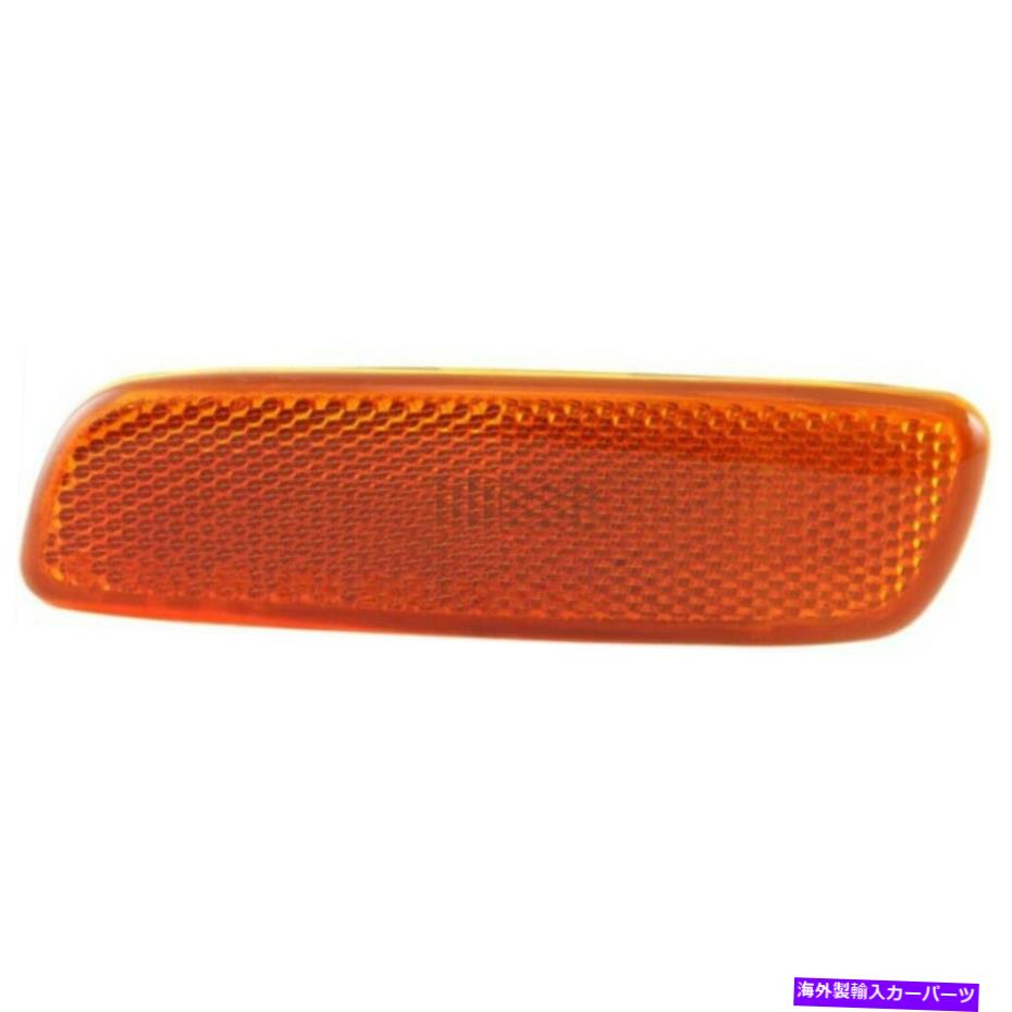 サイドマーカー レクサスLS400サイドマーカーライト1998-2000ドライバーサイドフロントバンパーアンバーレンズ For Lexus LS400 Side Marker Light 1998-2000 Driver Side Front Bumper Amber Lens