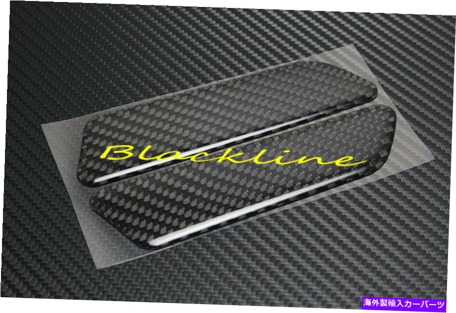 サイドマーカー 17?18アウディA4 S4 B9フロントバンパーサイドマーカーカーボンファイバーフィラーステッカー2PS For 17~18 Audi A4 S4 B9 Front Bumper Side Marker Carbon Fiber Filler Sticker 2ps