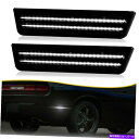 サイドマーカー ダッジチャージャー11-14チャレンジャー08-14 LEDサイドマーカーライトスモークホワイトリア For Dodge Charger 11-14 Challenger 08-14 LED Side Marker Light Smoked white Rear