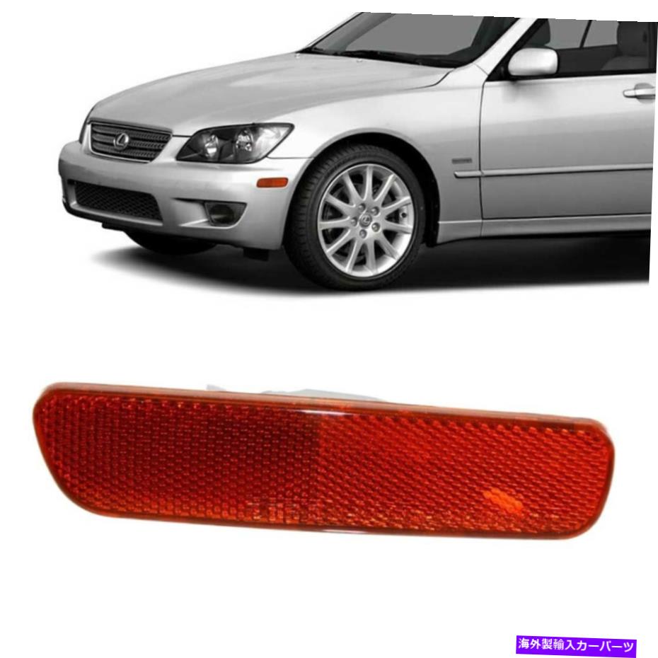 ɥޡ LexusξIS300 RX300ɥޡХ֥ɥ饤Сɤ饤ȥåɥ֥ For Lexus IS300 RX300 Side Marker Light Red Assembly With New Bulb Driver Side