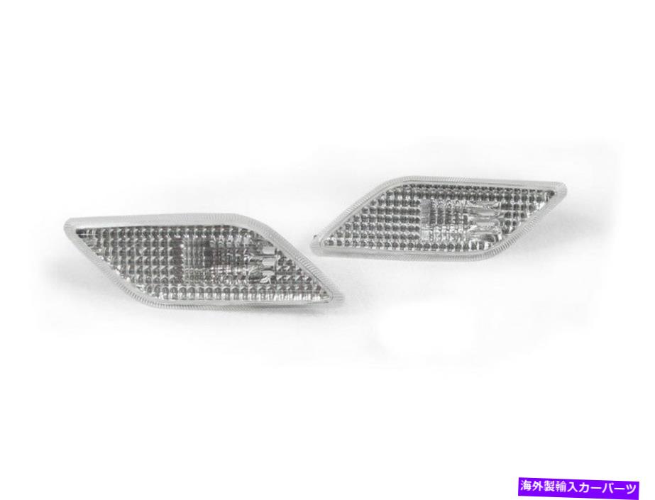 ɥޡ 2010-13륻ǥW212 E饹4D/5DΥ桼ꥹ륯ꥢХѡɥޡ Euro Crystal Clear Bumper Side Markers For 2010-13 Mercedes W212 E Class 4D/5D