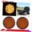 ɥޡ 6xῧ424ֱ֥ݤơ륵ɥޡ饤ȥȥåȥ졼顼 6X AMBER 4 INCH 24BULBS LED ROUND TURN TAIL SIDE MARKER LIGHT FOR TRUCK TRAILER