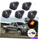 サイドマーカー Ford Dodge Truck SUV +4x Signal Lightsの5xアンバーLEDキャブマーカーを走るライトライトライト 5X A...