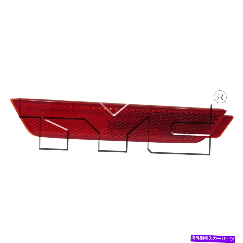 サイドマーカー リアサイドマーカーリフレクター左ドライバー10-15シボレーカマロw/oけん引フック Rear..