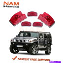 サイドマーカー ハマーH2 SUT SUV 2003-2009のための5倍赤キャブマーカー 5X RED CAB MARKER RUNNING ROOF TOP...