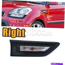サイドマーカー 右側のマーカーインジケーターターンシグナルライトSOUL 2010-2013の点灯ライト Right Side marker Indicator Turn Signal Lights Blinker Light For Soul 2010-2013