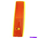 サイドマーカー 1988-1993 GMC C1500ワンピースタイプのレンズ/ハウジングフロントのサイドマーカー、右 Side Marker For 1988...